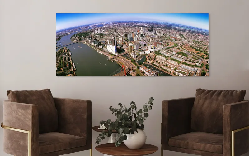 Rotterdam in Panorama